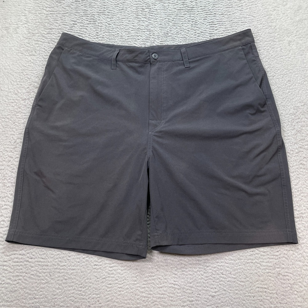 Saxx Go To Town 2‎ n 1 Shorts Mens Size 40 Gray Ballpark Pouch 8"